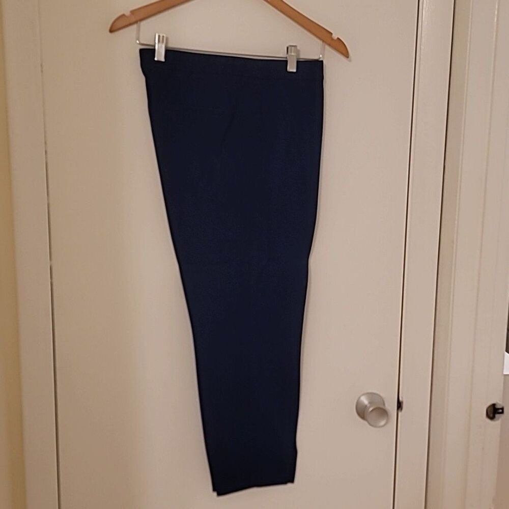 Alfani blue cotton stretchy pants
